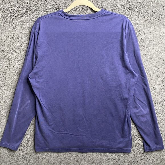 Apple Shirt Mens Medium Blue Macintosh Mac Employee Genius Uniform Long Sleeve - Picture 16 of 16